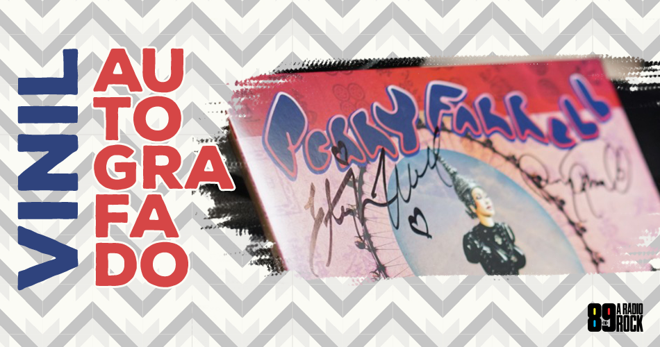 Vinil Perry Farrell Autografado