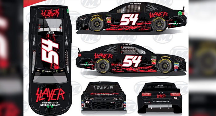 Carro com patrocínio do Slayer é impedido de competir na NASCAR