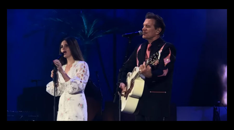 Vídeo: Lana Del Rey canta “Wicked Game” com Chris Isaak