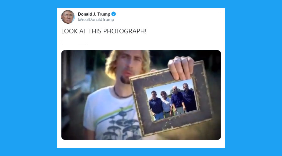 Donald Trump usa música do Nickelback para atacar adversário político