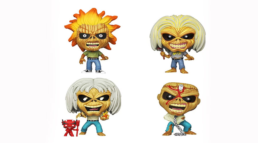 Funko anuncia chegada de bonecos Eddie, mascote do Iron Maiden