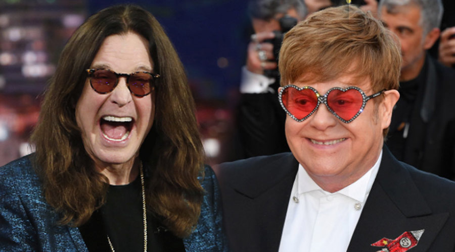 Ozzy Osbourne trabalha com Elton John em uma nova música