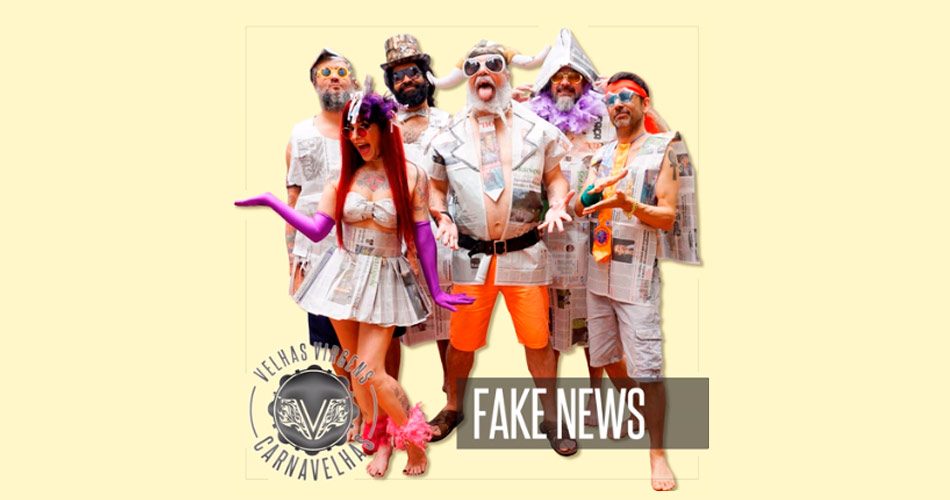 Conheça “Fake News”, marchinha do Velhas Virgens para o Carnaval Rock And Roll 2020