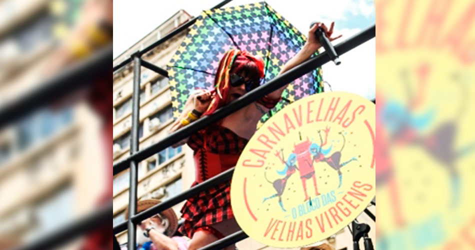 Banda Velhas Virgens faz Carnaval para roqueiros em São Paulo