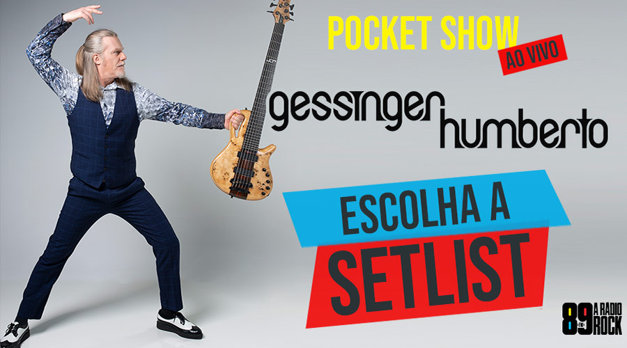 Humberto Gessinger no YouTube da 89! Ajude a definir a setlist