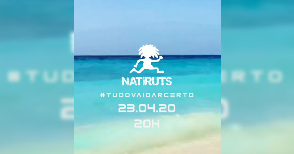 Natiruts anuncia live para esta quinta-feira