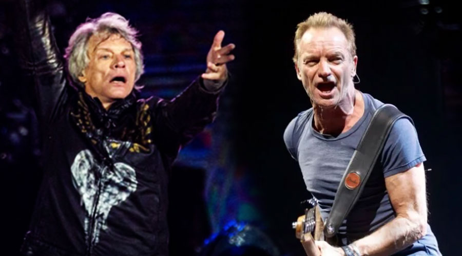 Bon Jovi e Sting integram superfesta on-line na próxima segunda-feira