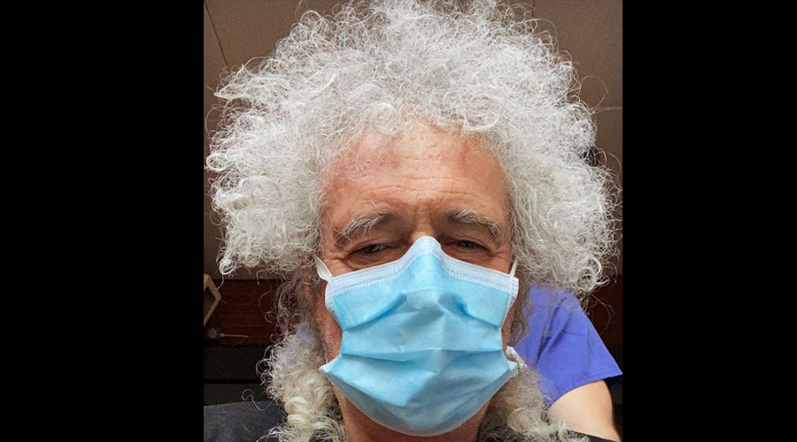 Brian May, do Queen, é hospitalizado após romper músculo do glúteo