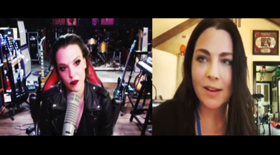 Lzzy Hale e Amy Lee fazem dueto virtual de “Break In”