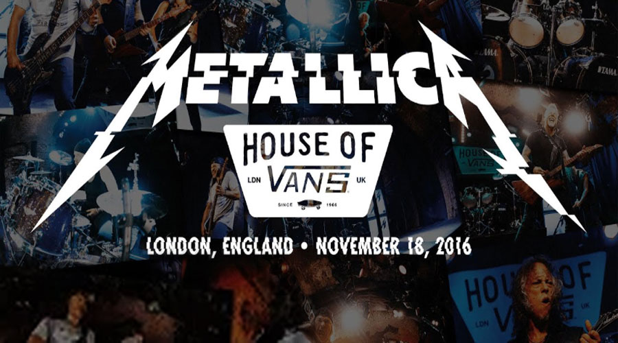 Metallica transmite no YouTube showzaço realizado em Londres