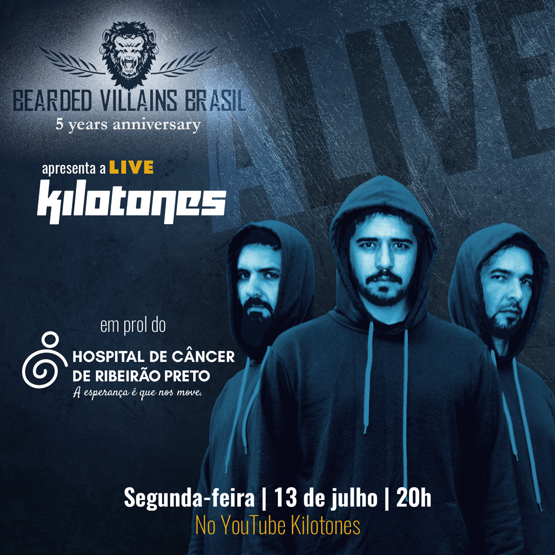 Kilotones anuncia live em prol do Hospital de Câncer de Ribeirão Preto