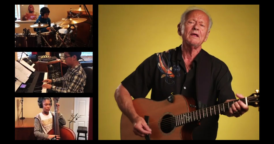 Jesse Colin Young, do The Youngbloods, refaz o hino “Let’s Get Together”