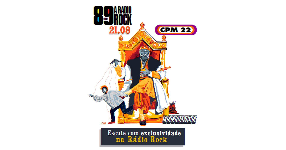 CPM 22 lança novo single com exclusividade na 89