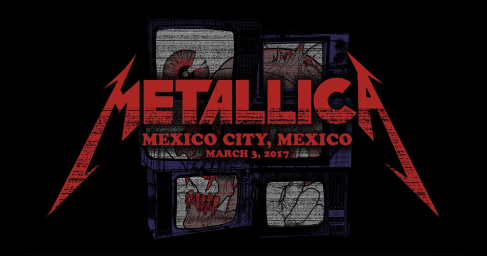 Metallica libera show da “Worldwired Tour” gravado na cidade do México