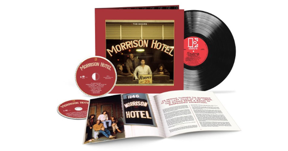 The Doors: edição de 50 anos do álbum “Morrison Hotel” chega aos serviços de streaming