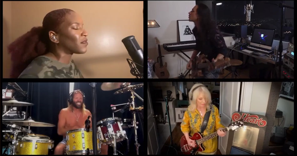 Nuno Bettencourt recruta Taylor Hawkins e Nancy Wilson em cover de “Barracuda”, do Heart