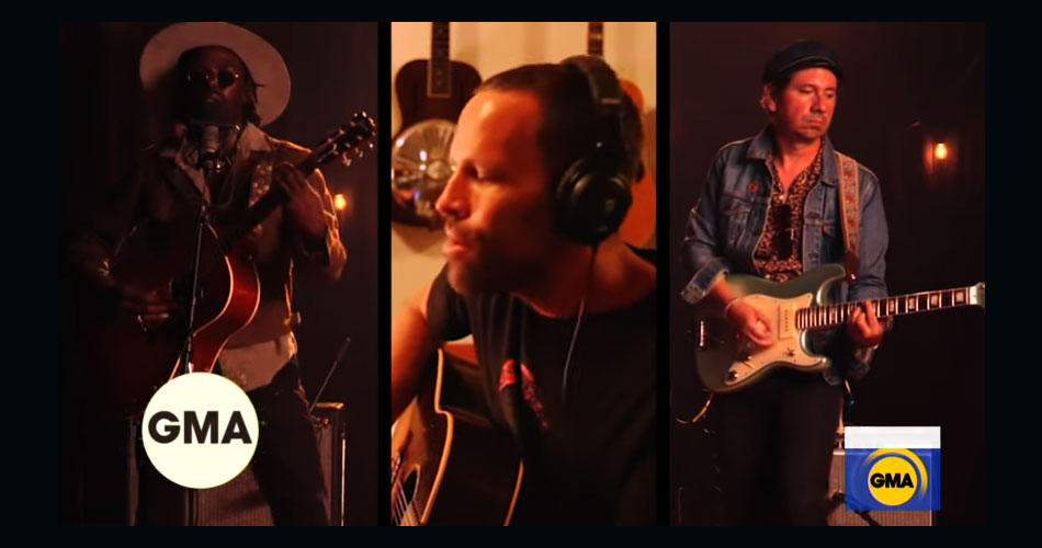 Vídeo: Black Pumas tocam o hit “Colors” com Jack Johnson