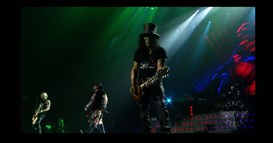 Guns N´Roses libera vídeo oficial de nova performance do clássico “Locomotive”