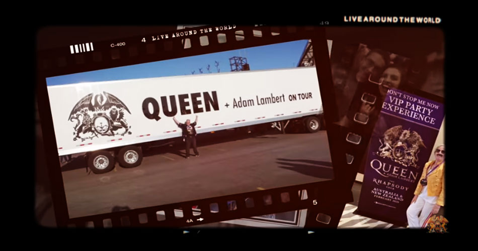 Queen + Adam Lambert liberam vídeo de “Don’t Stop Me Now” editado com ajuda de fãs