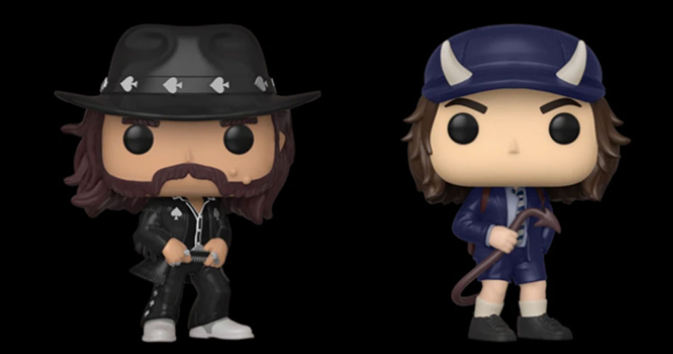 Funko anuncia novos bonecos colecionáveis do AC/DC e do Motörhead