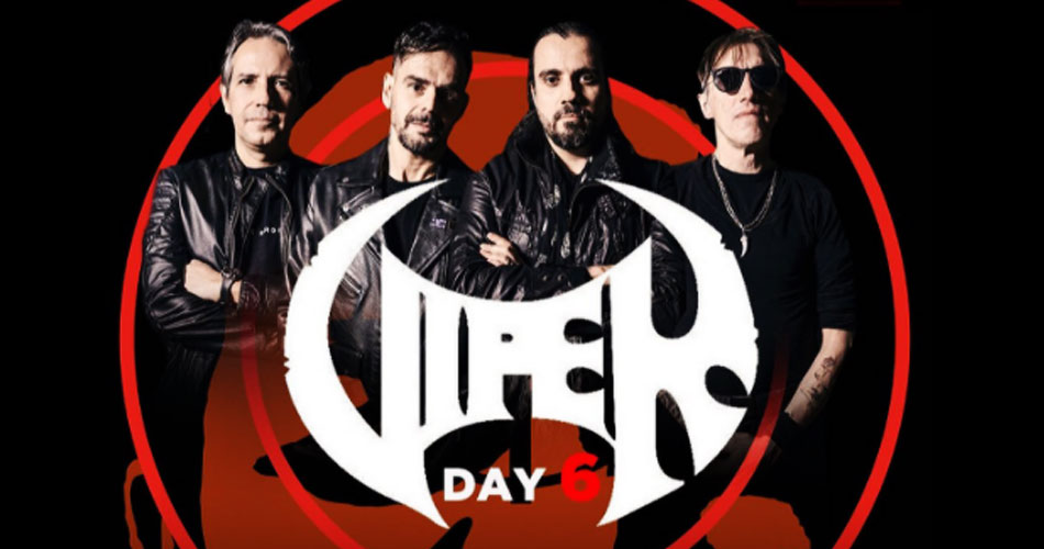 VIPER DAY 6: banda celebra relançamento do “Coma Rage” e 35 anos da primeira gravação, “Killera Sword”