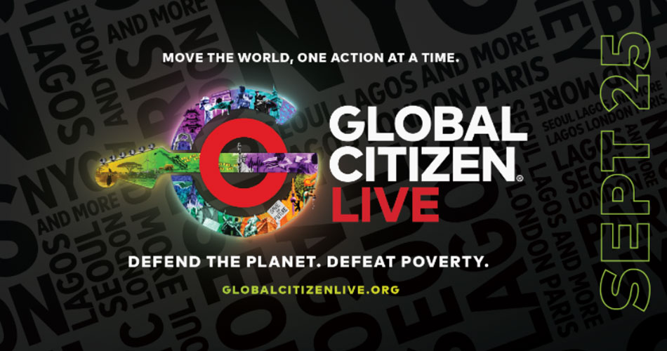 Global Citizen anuncia programação de eventos em Nova York, Paris e Lagos