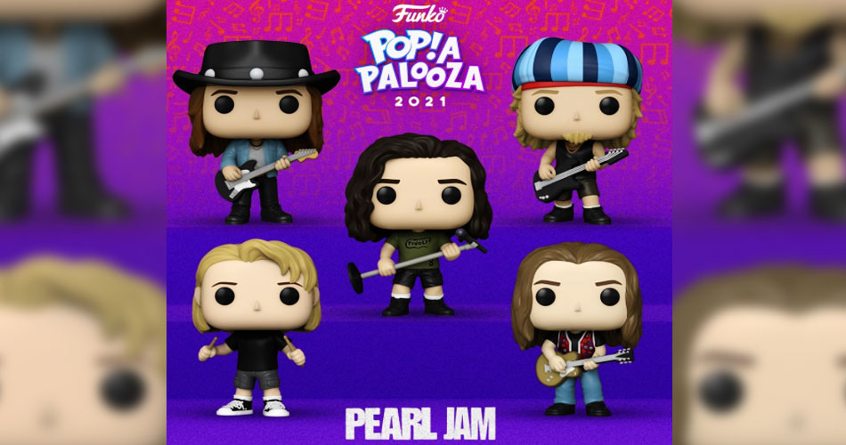 Pearl Jam ganha bonecos colecionáveis da Funko