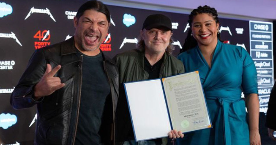 Prefeitura de San Francisco cria o “Metallica Day”