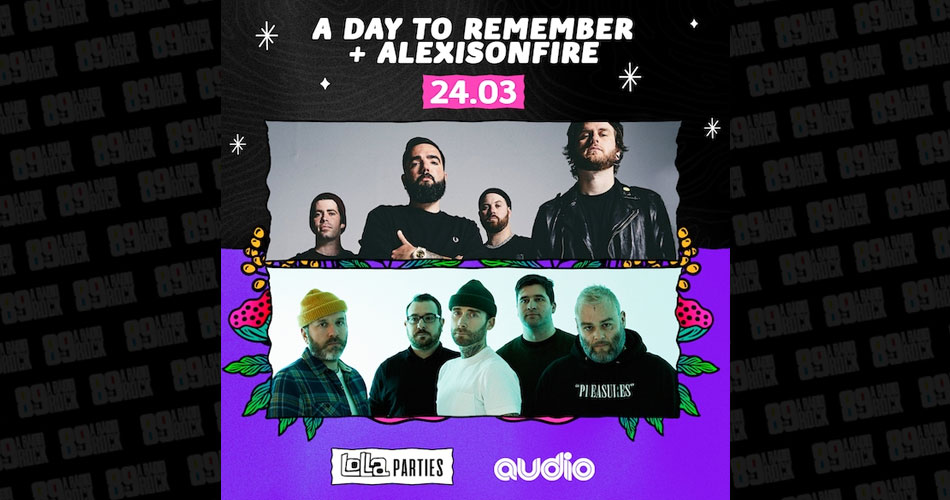 Lollapalooza Brasil completa programação de Lolla Parties com shows de A Day To Remember e Alexisonfire