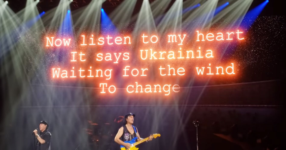 Scorpions: letra de “Wind Of Change” é adaptada para momento atual do mundo