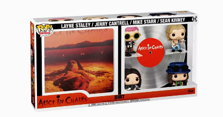 Alice in Chains: álbum “Dirt” ganha homenagem da Funko