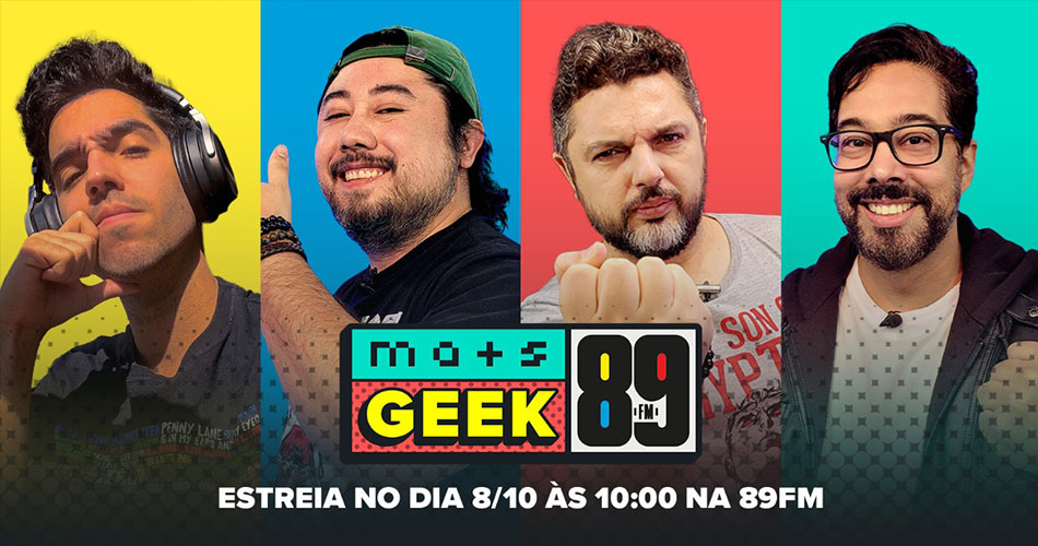 “Mais Geek” está chegando na programação da 89 FM