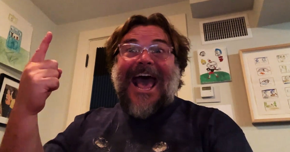 Jack Black envia mensagem para estudantes que encenam “Escola de Rock”