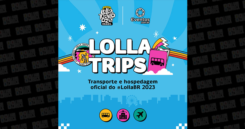 Lollapalooza Brasil libera reserva de lockers e opções de Lolla Trips para a edição de 2023