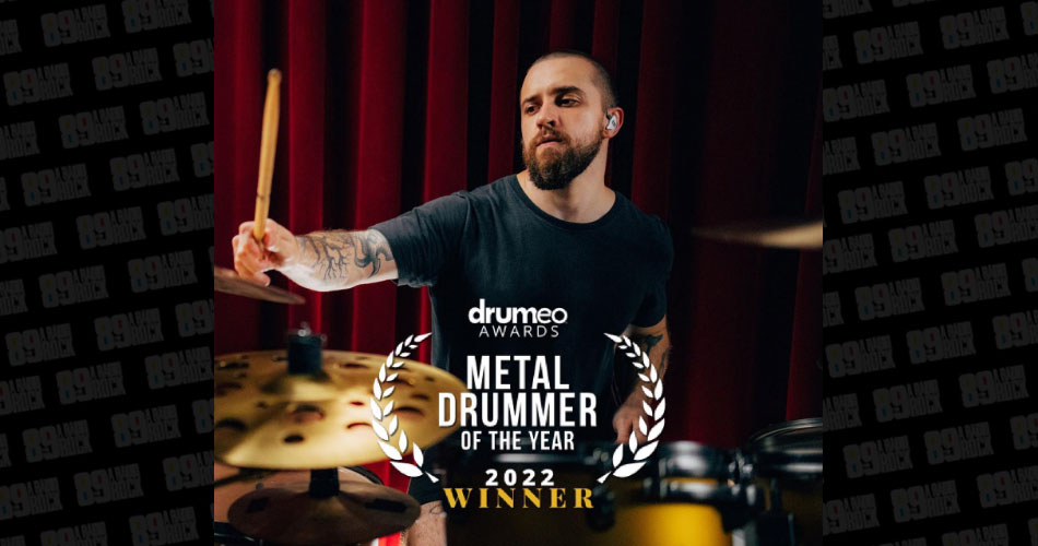 Eloy Casagrande, do Sepultura, vence votação de melhor baterista de metal de 2022