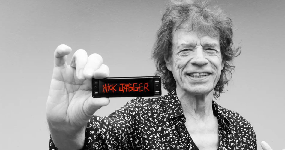 Mick Jagger anuncia sua própria linha de gaitas