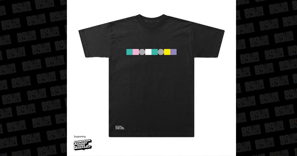 New Order lança nova camiseta de “Blue Monday” para marcar o dia mais triste do ano