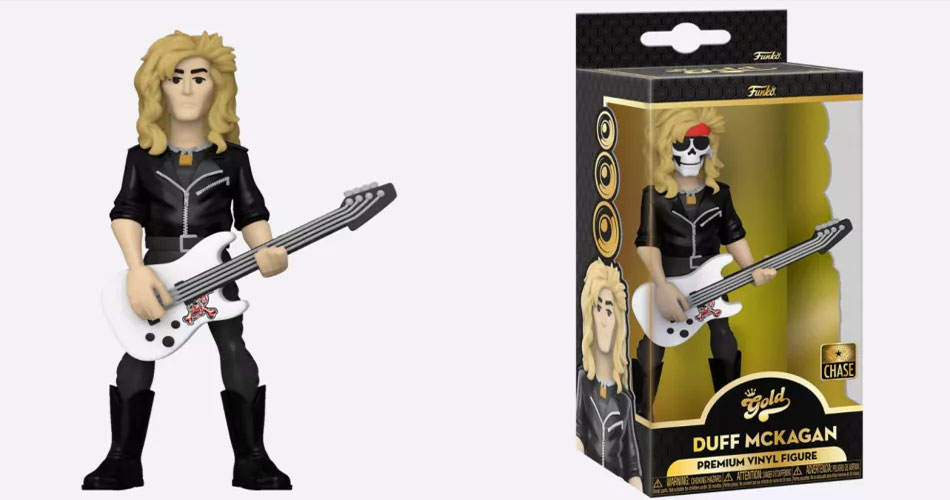 Guns N’Roses: Duff McKagan ganha nova versão de boneco colecionável