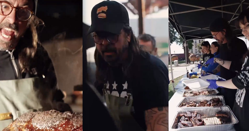 Organização revela que Dave Grohl estará presente em novas ações para alimentar moradores sem-teto