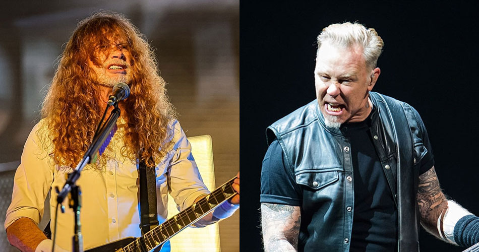 Dave Mustaine, do Megadeth, sugere turnê conjunta com o Metallica