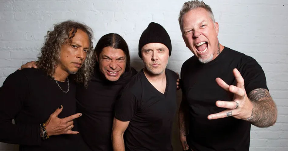 Metallica doa US$ 100 mil para ajudar vítimas do furacão Helene nos EUA