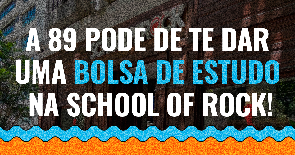 89 Bolsas de Estudo da School Of Rock