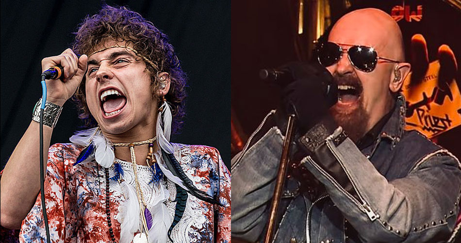 Após assumir relacionamento homoafetivo, Josh Kiszka (Greta Van Fleet) recebe apoio de Rob Halford (Judas Priest)