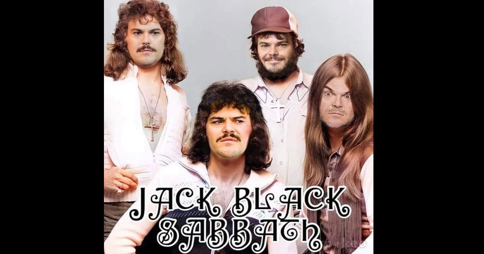 Ozzy Osbourne mostra senso de humor e faz meme com Jack Black e os inventores do heavy metal