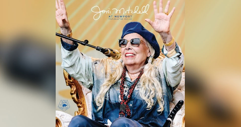 Joni Mitchell lança álbum ao vivo de seu show de retorno