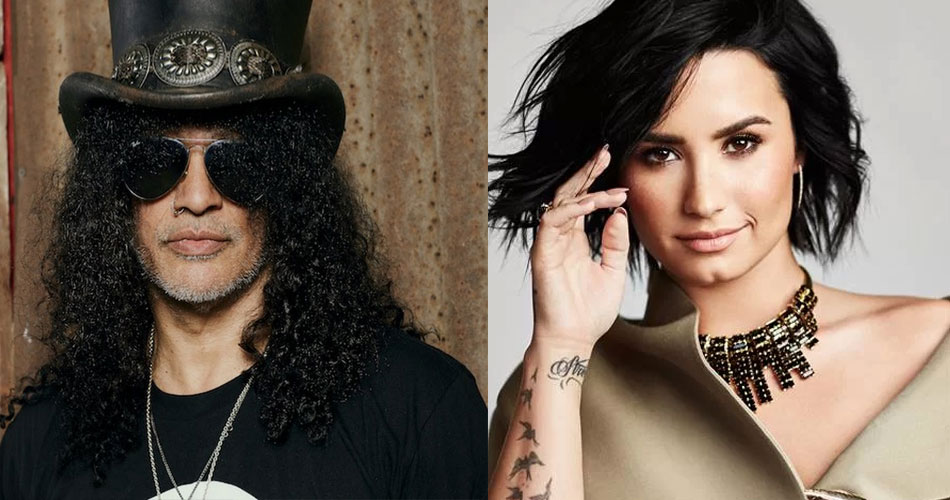 Demi Lovato convida Slash para transformar uma de suas canções em rock and roll