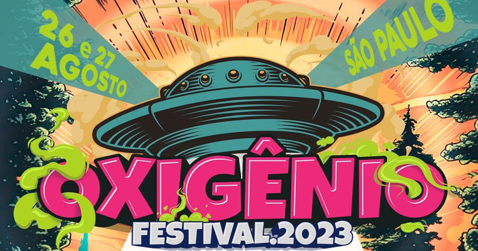 Oxigênio Festival 2023 acontece em novo local nos dias 26 e 27 de agosto