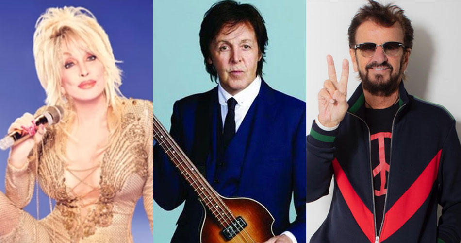 Dolly Parton reúne Paul McCartney e Ringo Starr em nova versão de “Let It Be”