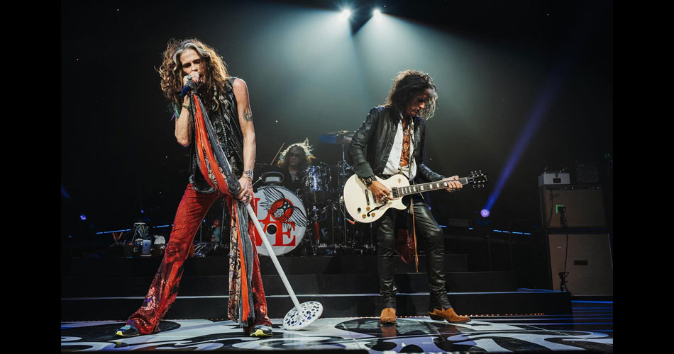 Aerosmith inicia sua turnê de despedida; veja show na íntegra