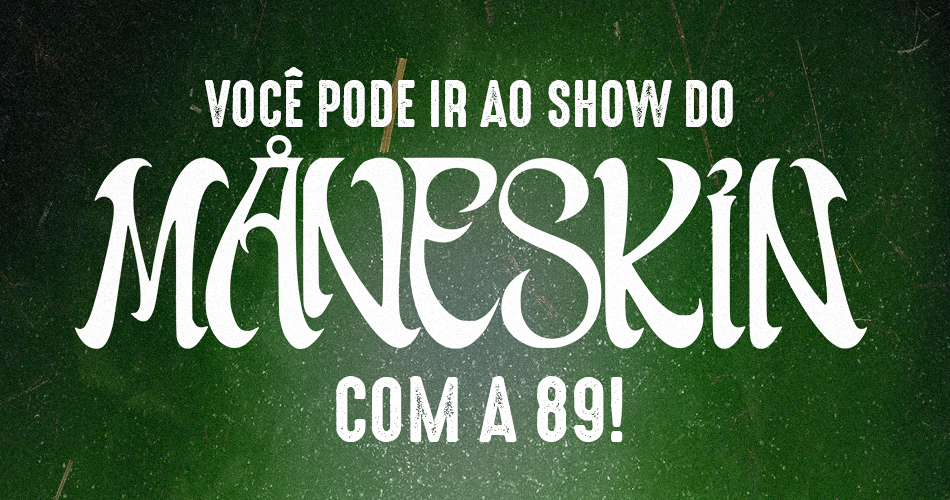 Ingressos para Mäneskin em São Paulo